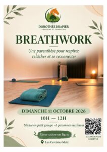 Atelier Breathwork avec Dorothée 11 octobre 2026